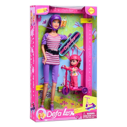 Кукла "Baby skateboarding" с аксессуарами    8191 / 101193